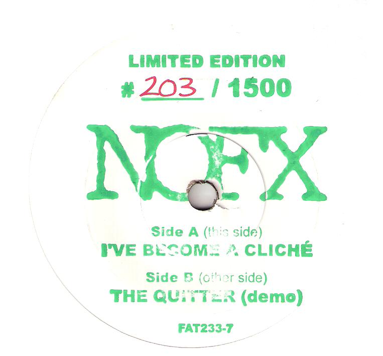 image of NOFX - Frisbee Bonus 7 Inch